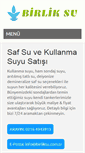 Mobile Screenshot of birliksu.com.tr