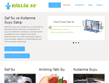 Tablet Screenshot of birliksu.com.tr